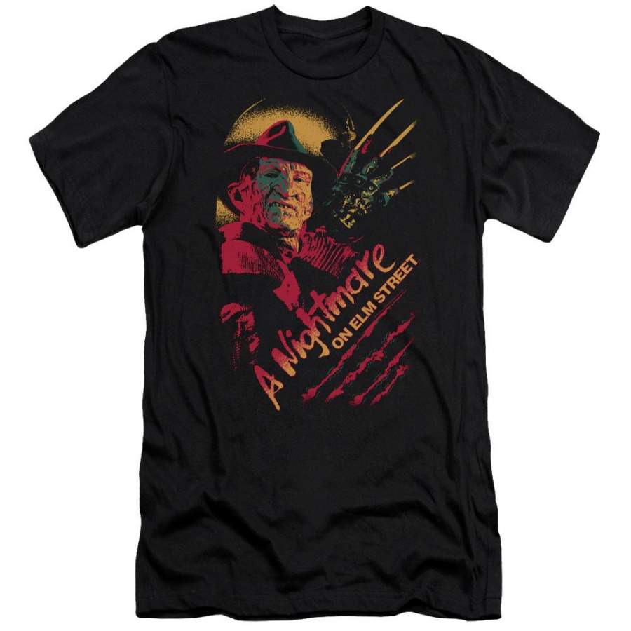 A Nightmare on Elm Street Freddy Claws Men’s Slim Fit T-Shirt