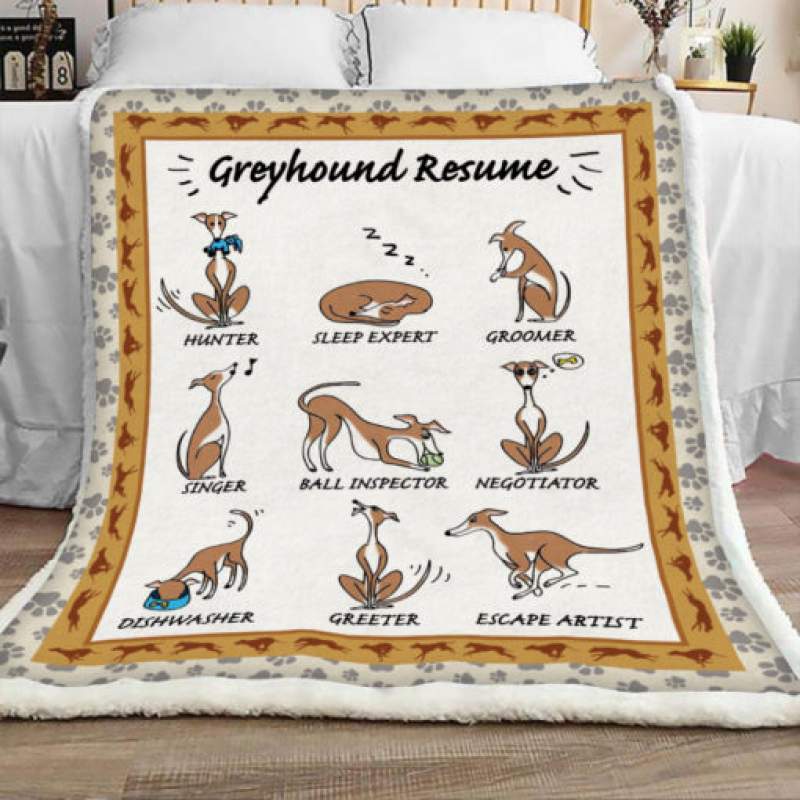 Greyhound Sherpa Blanket JR1801 85O36