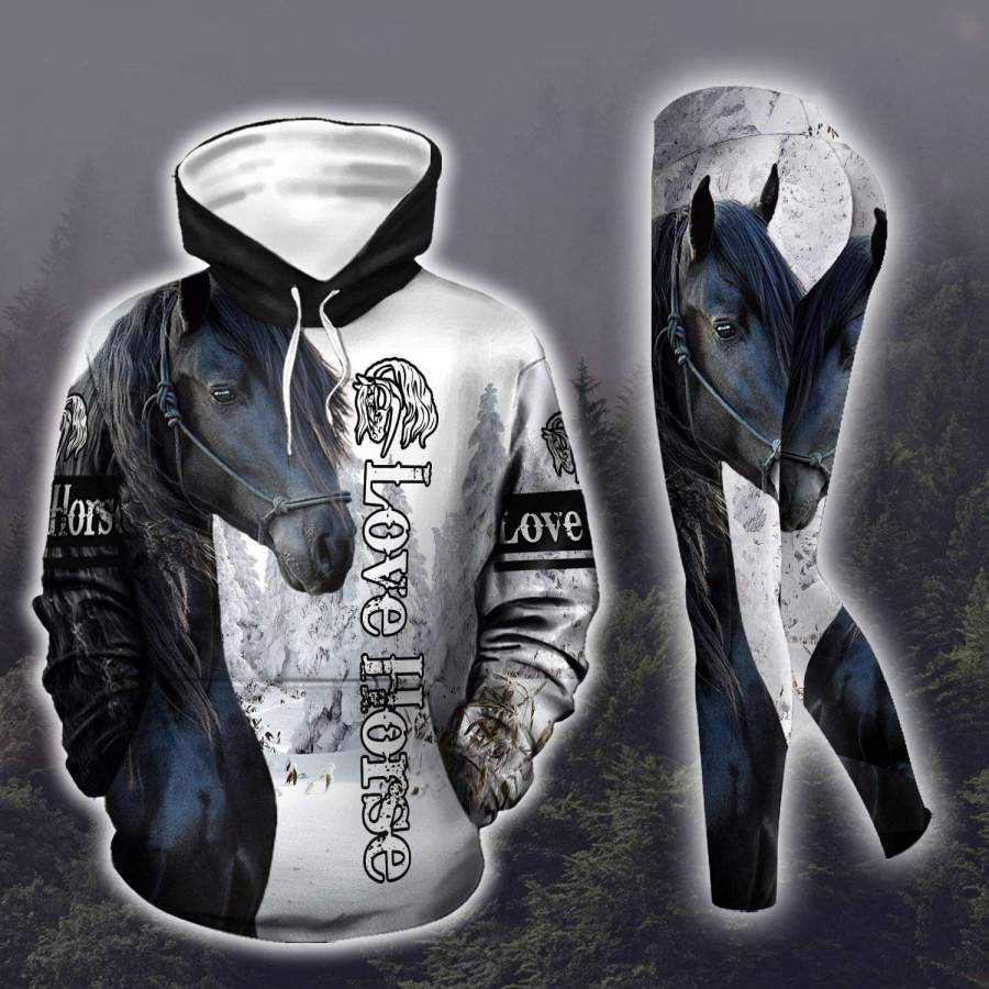 .Dark horse Hoodie & Legging 3D All Over Print custom name #H