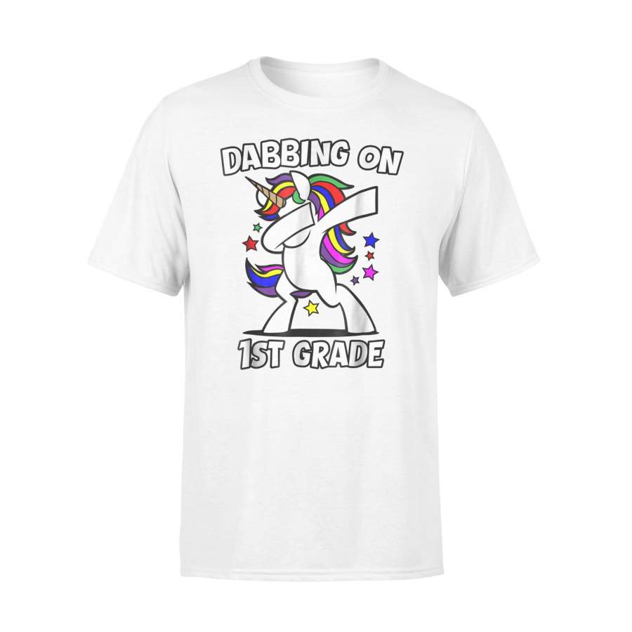 Dabbing Unicorn 1st Grade Animal Dab Dancing T Shirt