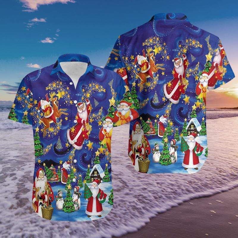 Check Out This Awesome Hawaii Aloha Shirts Believe In The Magic Of Christmas Ha90440