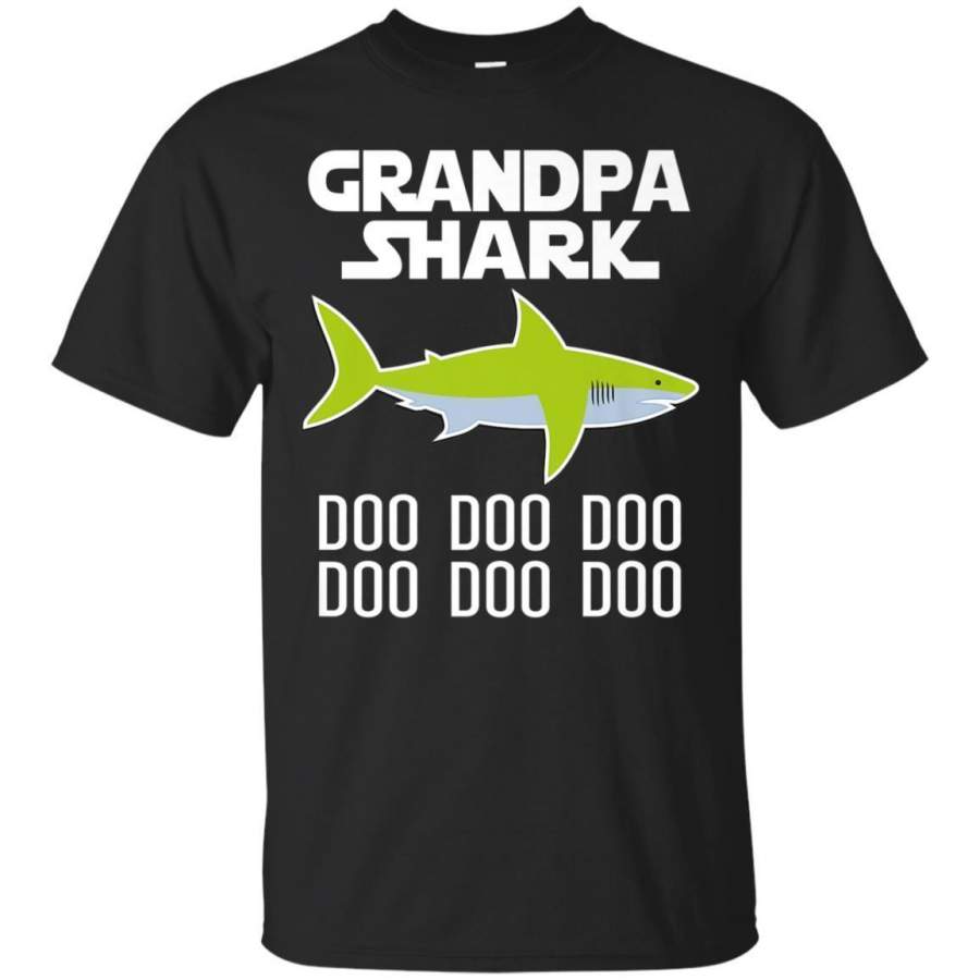 AGR Grandpa Shark Tshirt  4th Of July Matching Family Shirts Jaq T-shirt