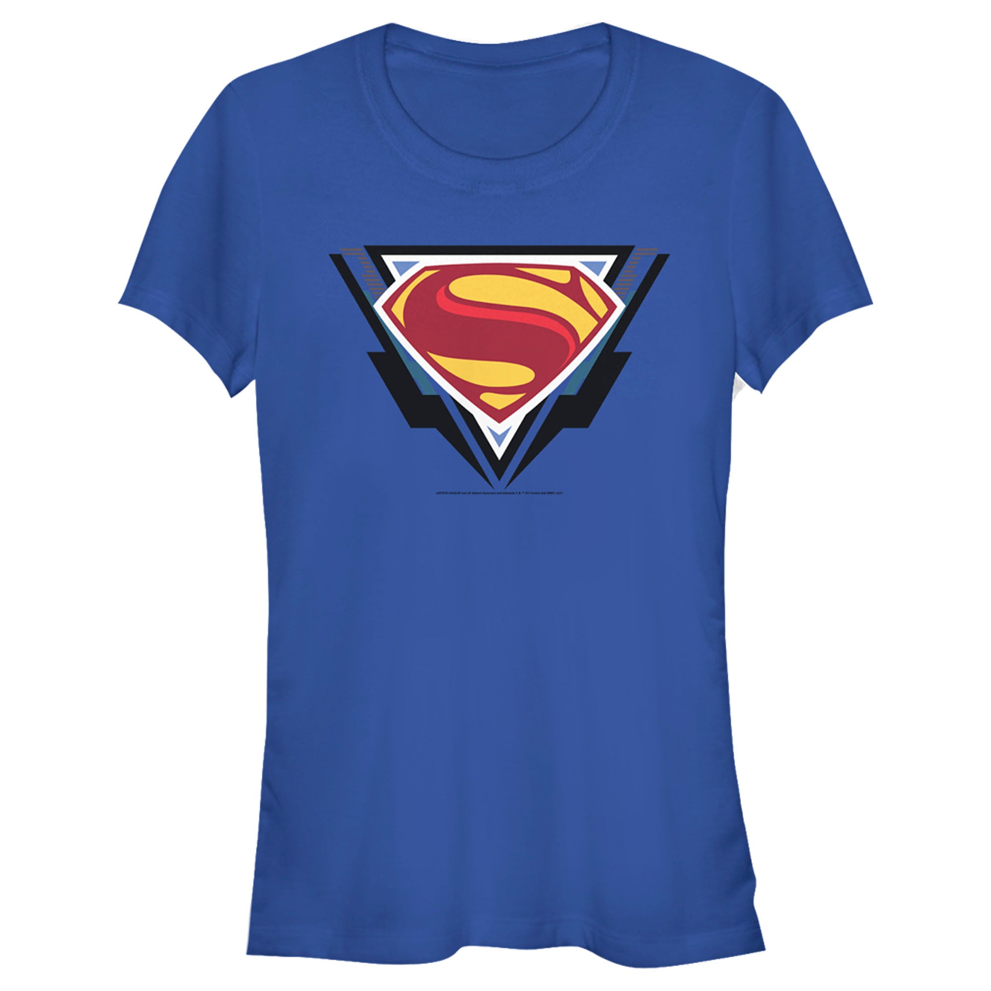 Zack Snyder Justice League Junior’S Superman Comic Logo  T-Shirt