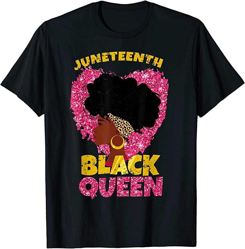 Juneteenth Black Queen Juneteenth Flag   Juneteenth   T Shirt | TeePublic