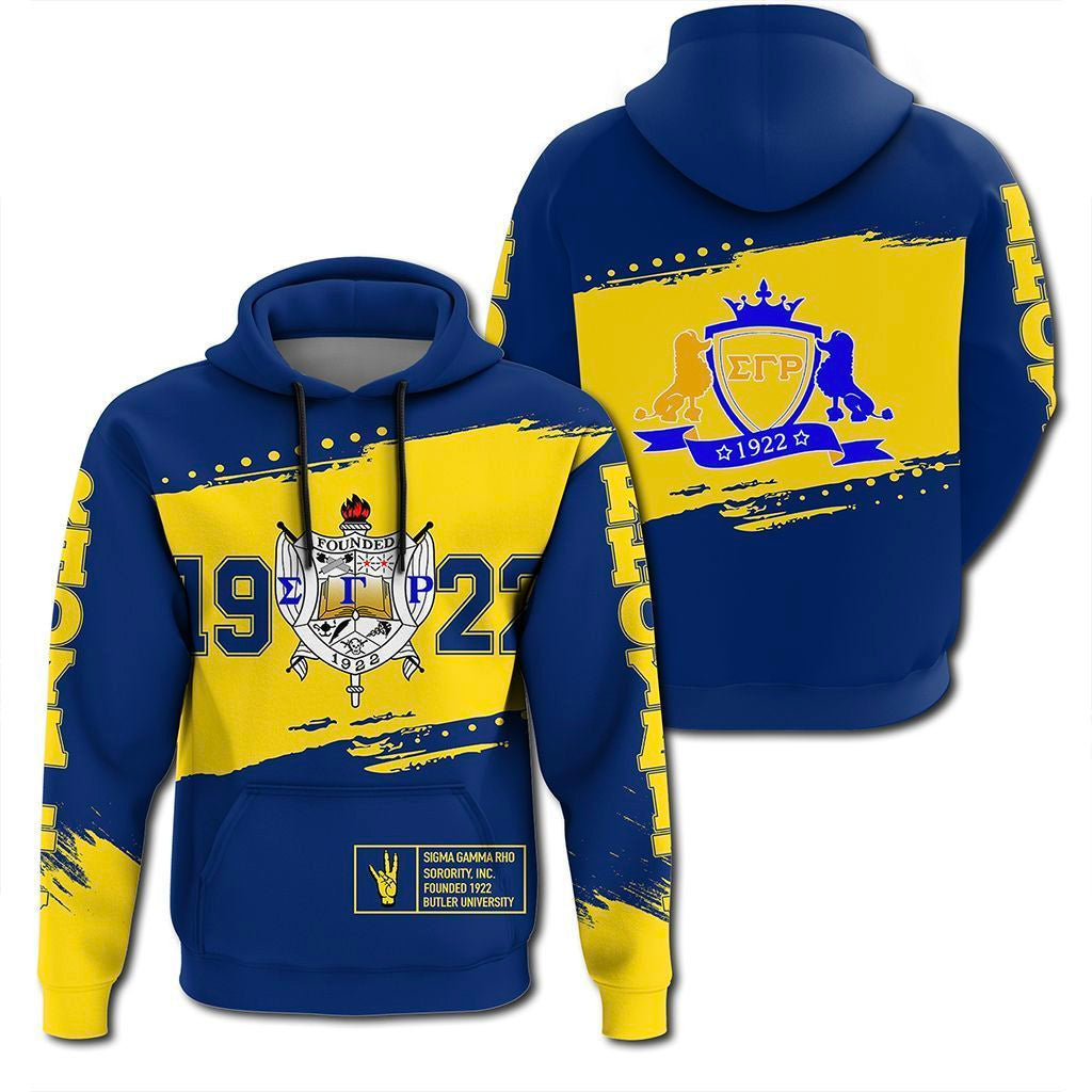 Wonder Print Hoodie – Sigma Gamma Rho University Hoodie