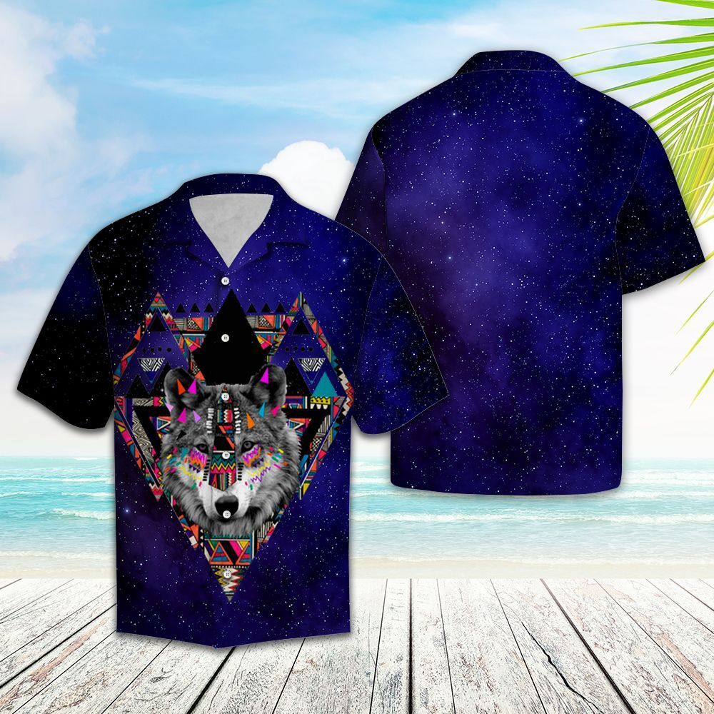 Amazing Wolf Tg5804- Hawaiian Shirt