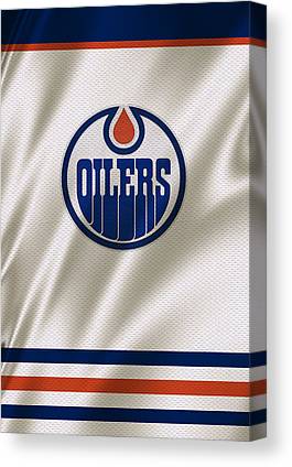 19 Edmonton Oilers Joe Hamilton Canvas Print