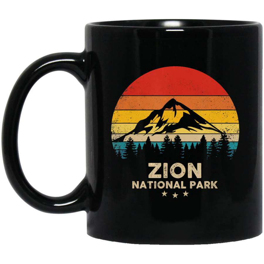 Vintage Zion – National Park Retro Souvenir Coffee Mug