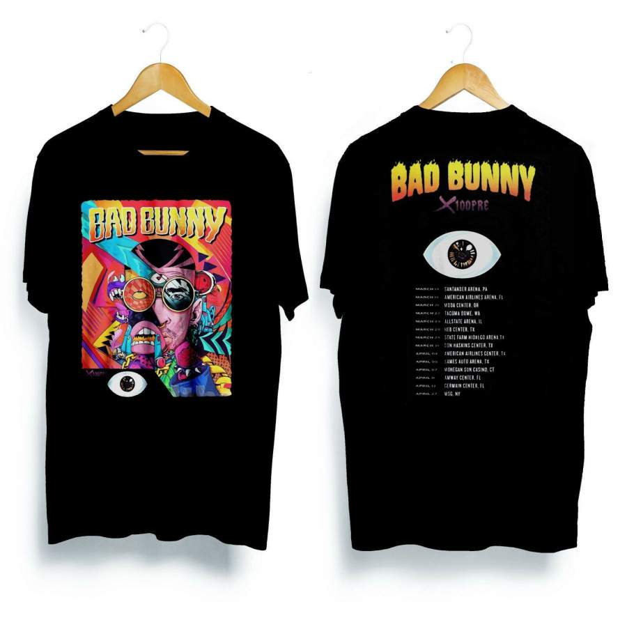 BUNNY Tour 2019 with Dates Men’s T-Shirt