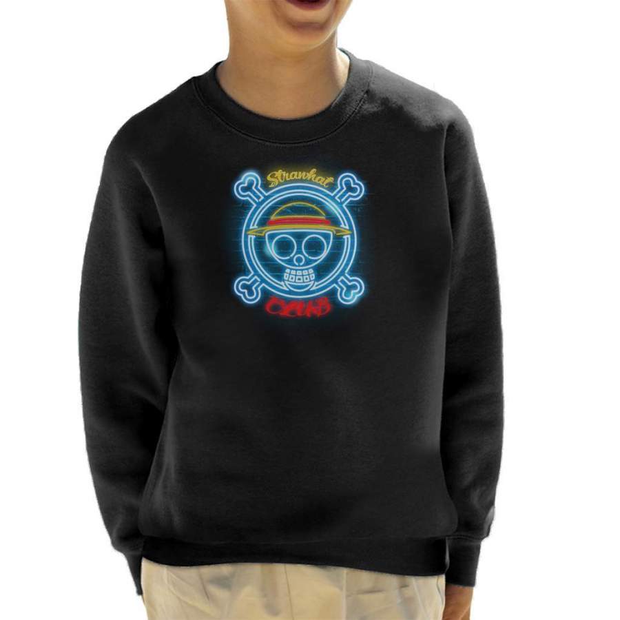 One Piece Neon Kid’s Sweatshirt