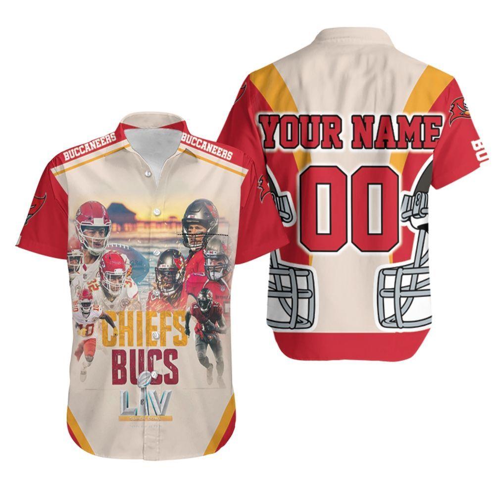 Beach Shirt Tampa Bay Buccaneers Win 2021 Super Bowl Champions Personalized Hawaiian Shirt