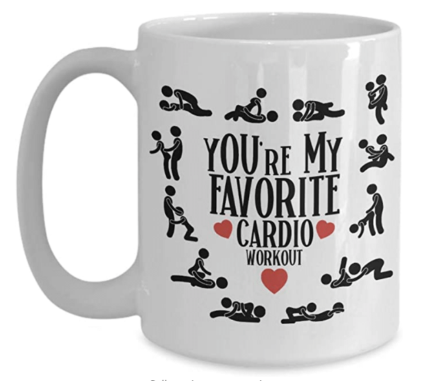 You’Re My Favorite Cardio Workout Funny Coffee Mug For Him, Her, Husband, Wife, Boyfriend, Girlfriend Valentines Day Gift