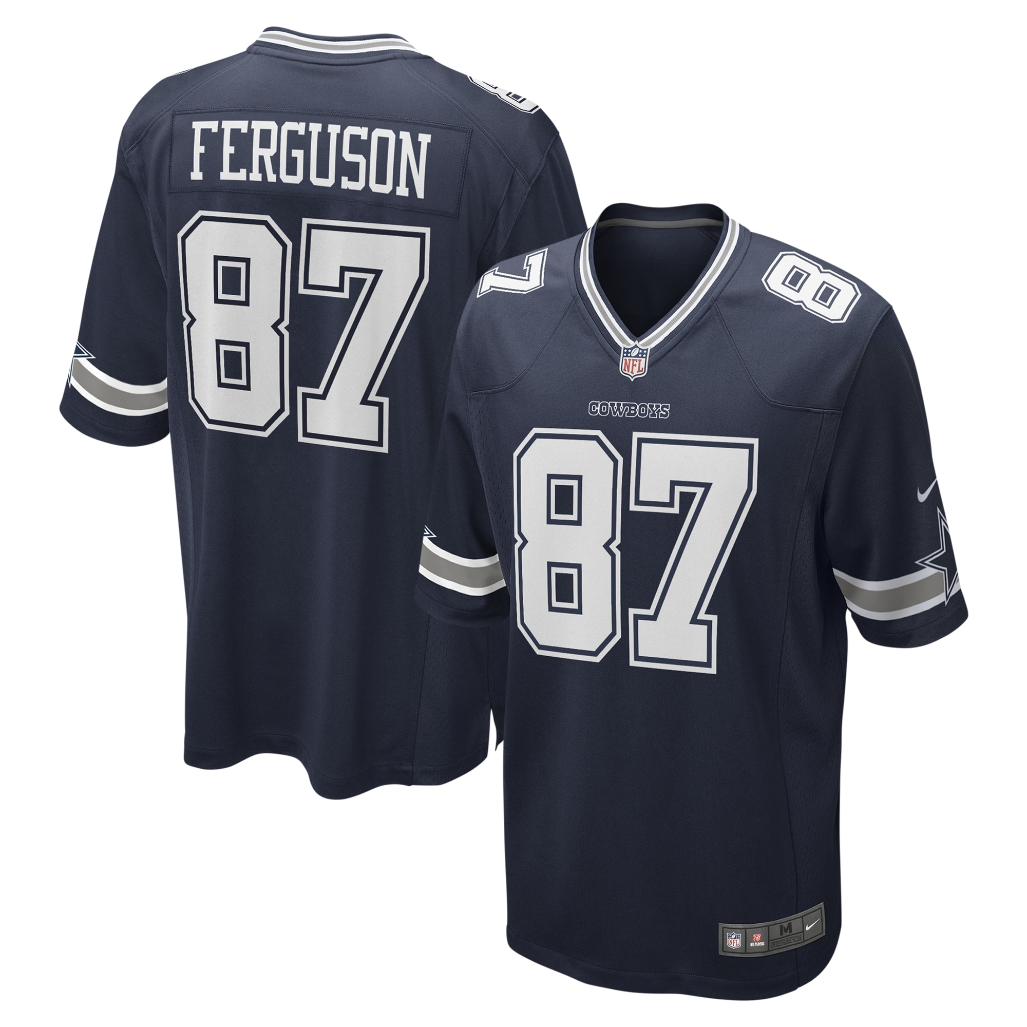 Jake Ferguson Dallas Cowboys Game Jersey – Navy