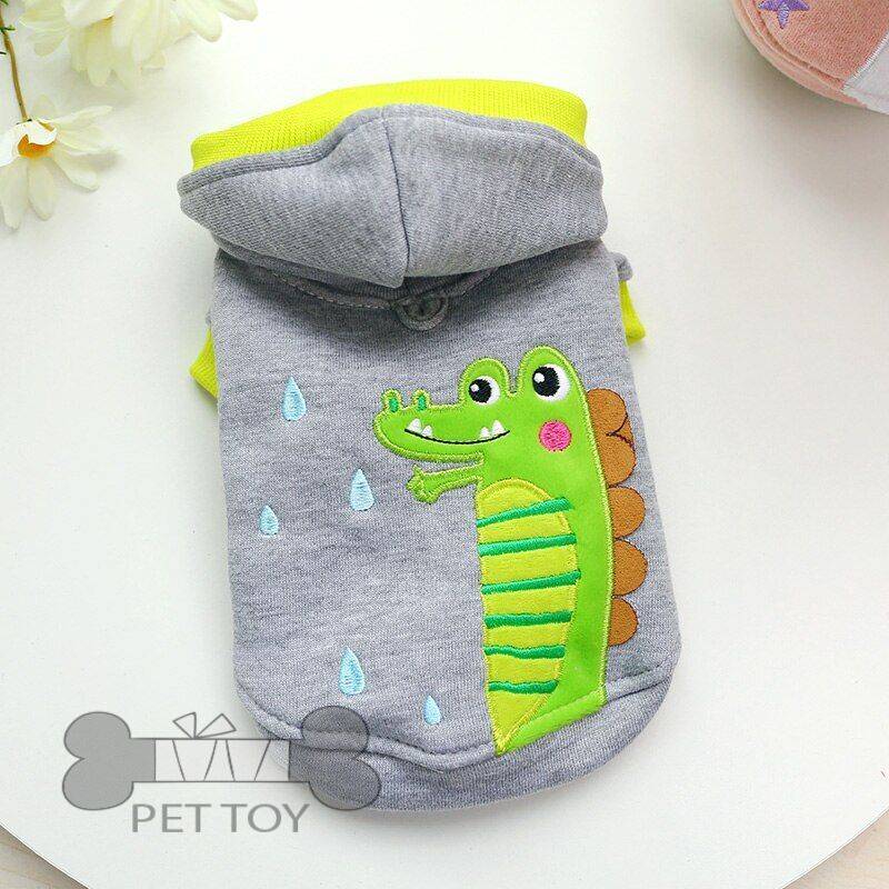 Dog Puppy Clothes Cute Crocodile Unicorn Sweatshirt Pet Cat Fit Small Dog All season Pet Costume Dog Cloth Dog Sweater