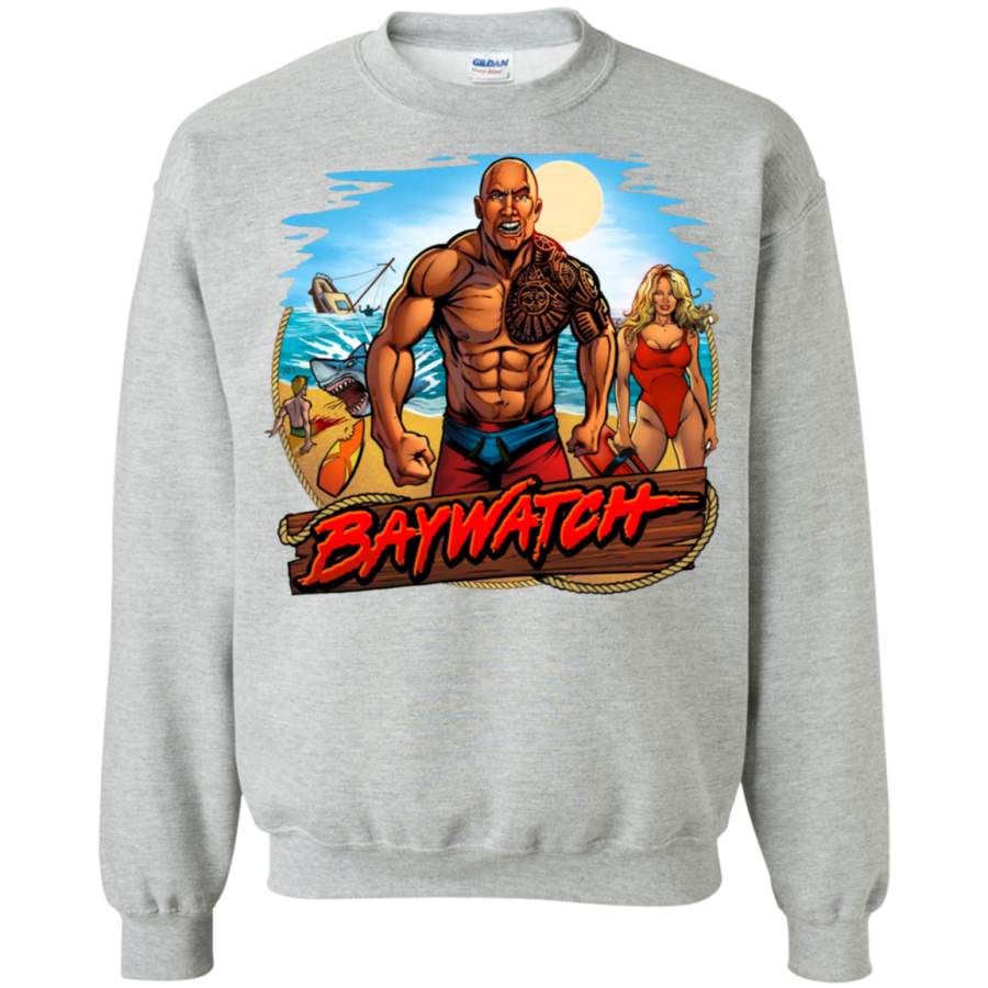 AGR Baywatch Crewneck Pullover Sweatshirt