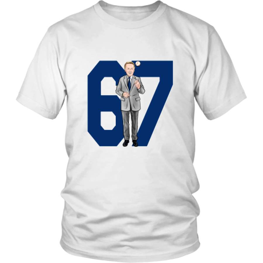 Vin Scully “67 Seasons” T-Shirt