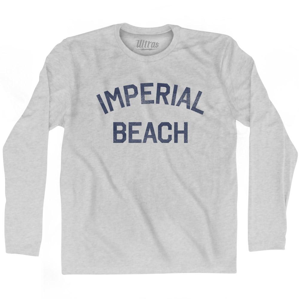 California Imperial Beach Adult Cotton Long Sleeve Vintage T-shirt