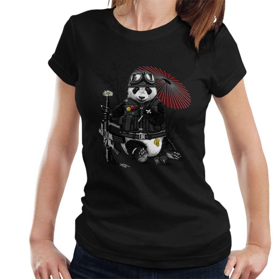 Panda Militar Women’s T-Shirt