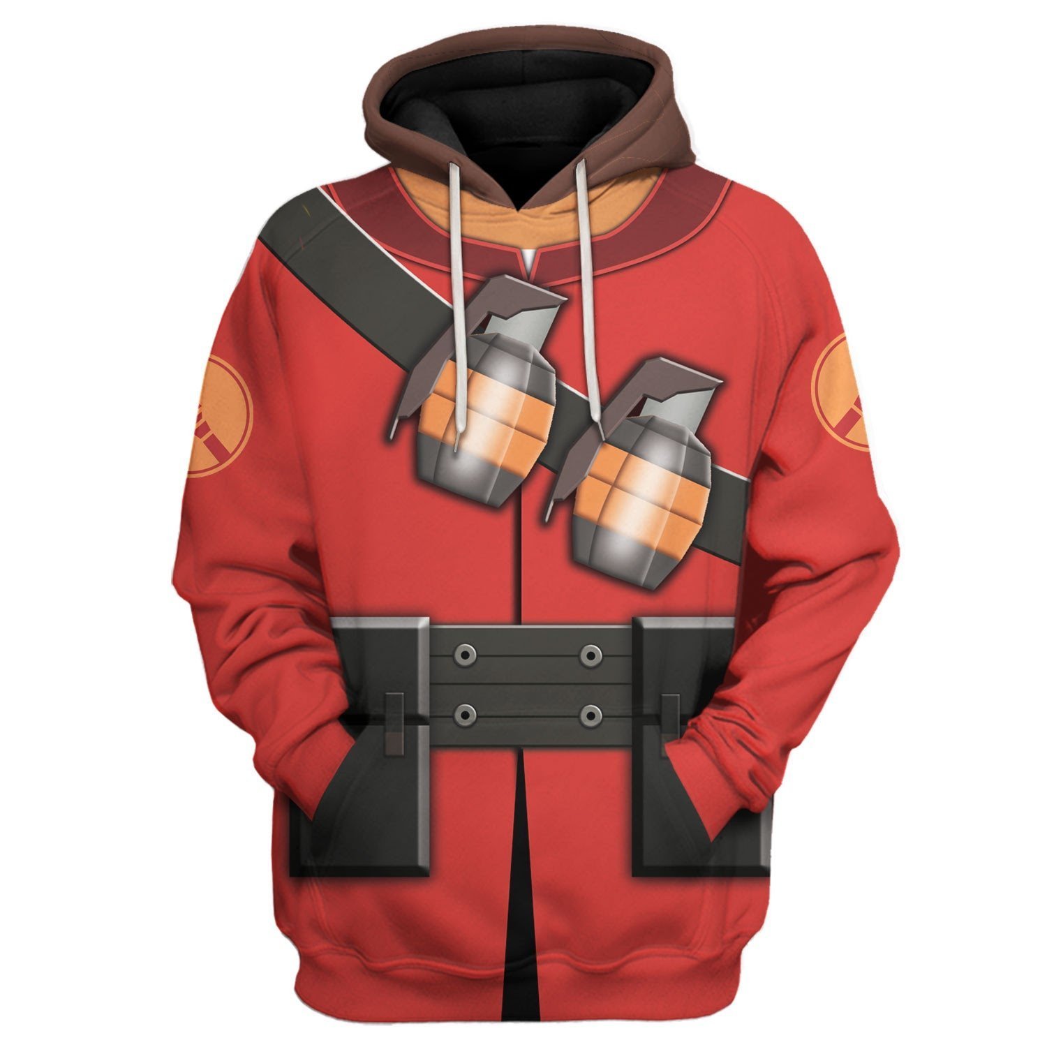 Unisex Tracksuit Hoodies Pullover Sweatshirt Soldier Tf2 3D Apparel