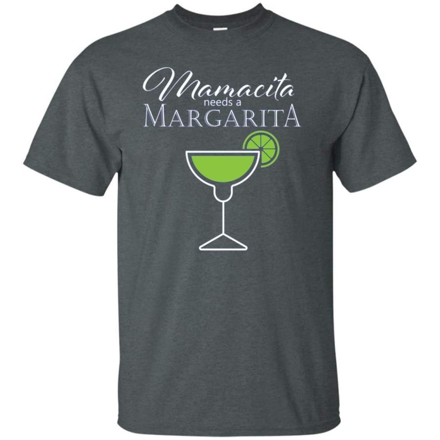 AGR Funny Mom Life Struggle T-shirts Mamacita Needs A Margarita