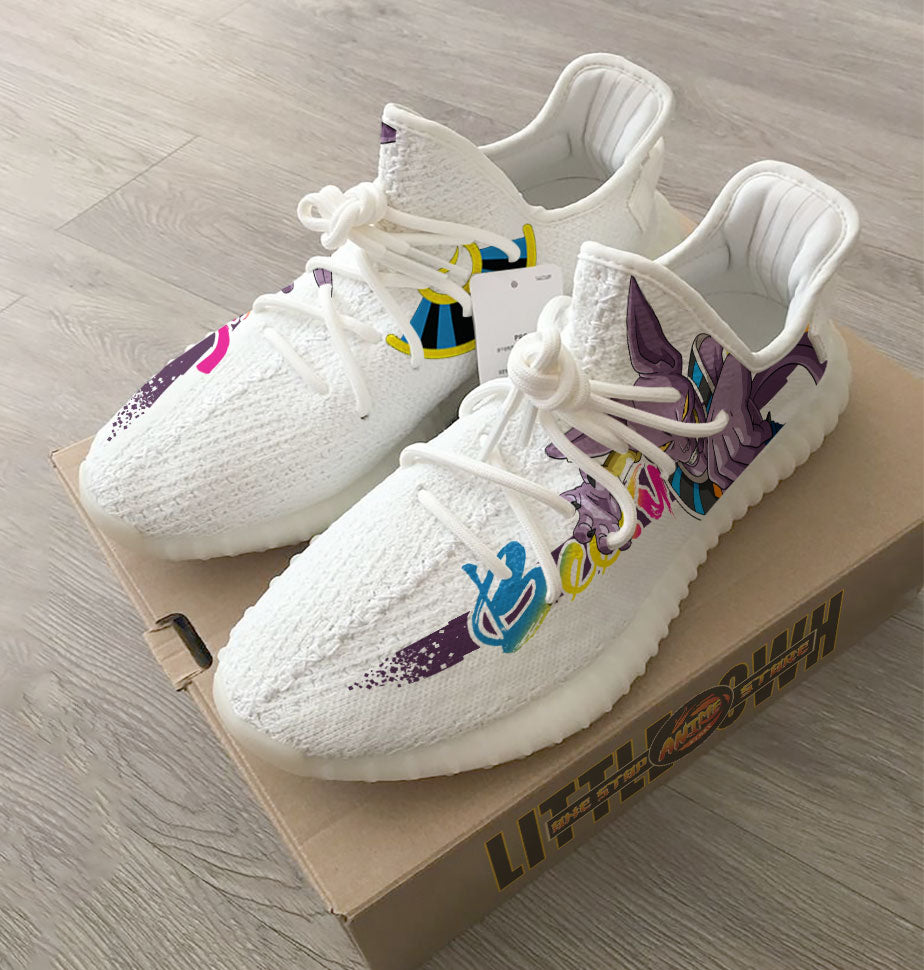 Beerus Shoes Custom Dragon Ball Anime Yz Boost Sneakers