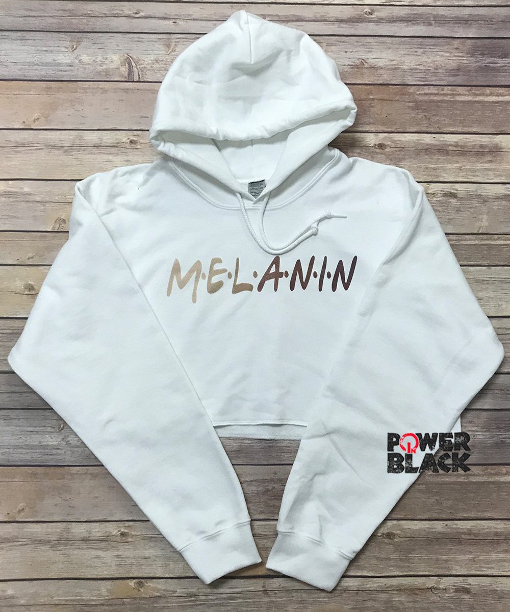 Shades of Melanin Crop Hoodie