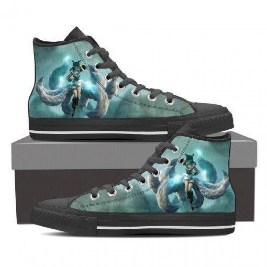 AHRI LEAGUE OF LEGENDS CUSTOM CANVAS SHOES FOR LADIES