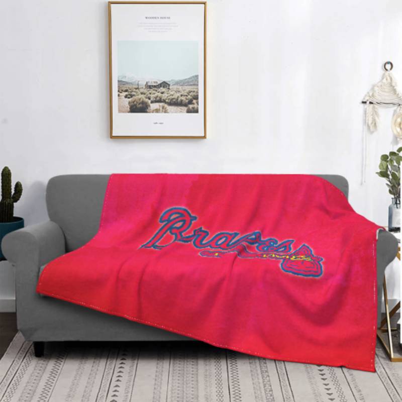 Atlanta Braves 3D Full Printing Blanket V3