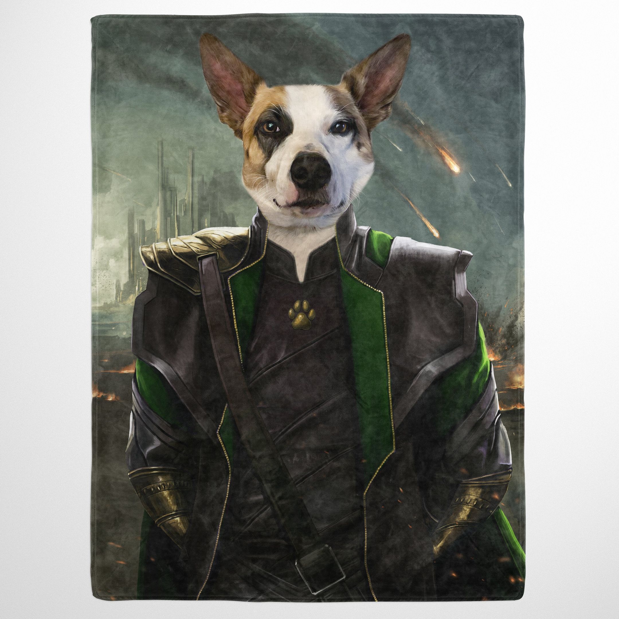 The Mischief God Loki Custom Pet Quilt Blanket