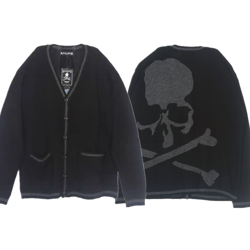 Cardigan Mastermind Sweater Men Women High Quality Cotton Skeleton Skull Logo Mastermind Japan MMJ Sweaters alx