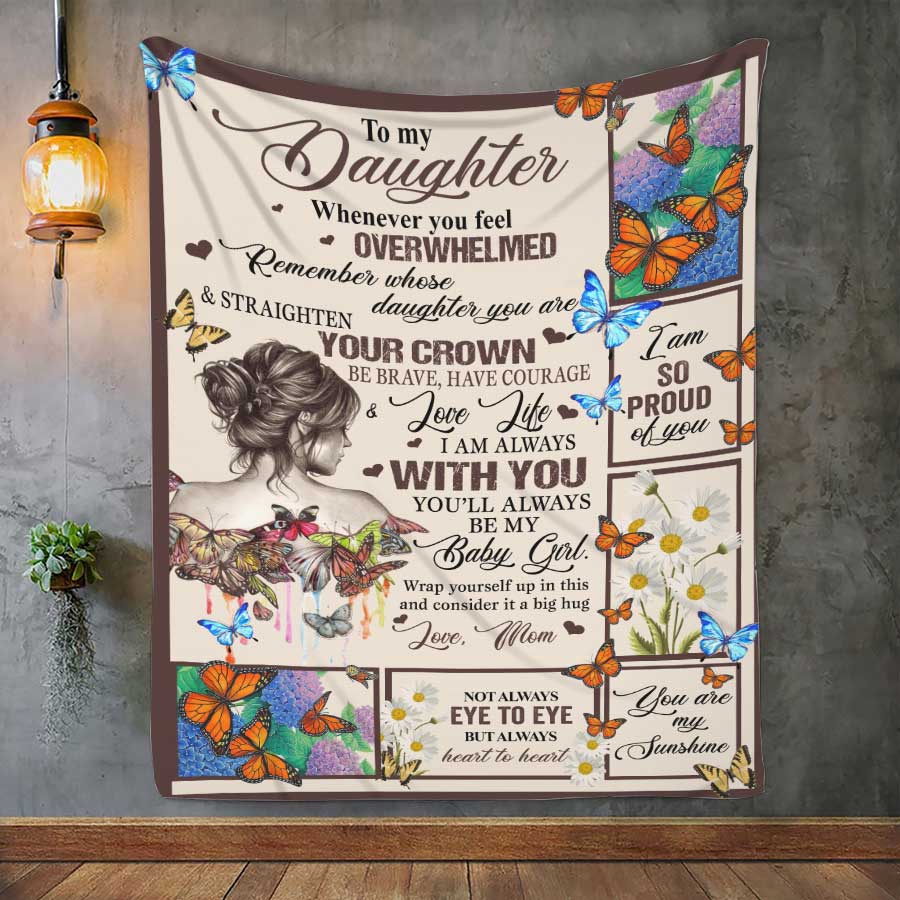 To My Daughter Blanket