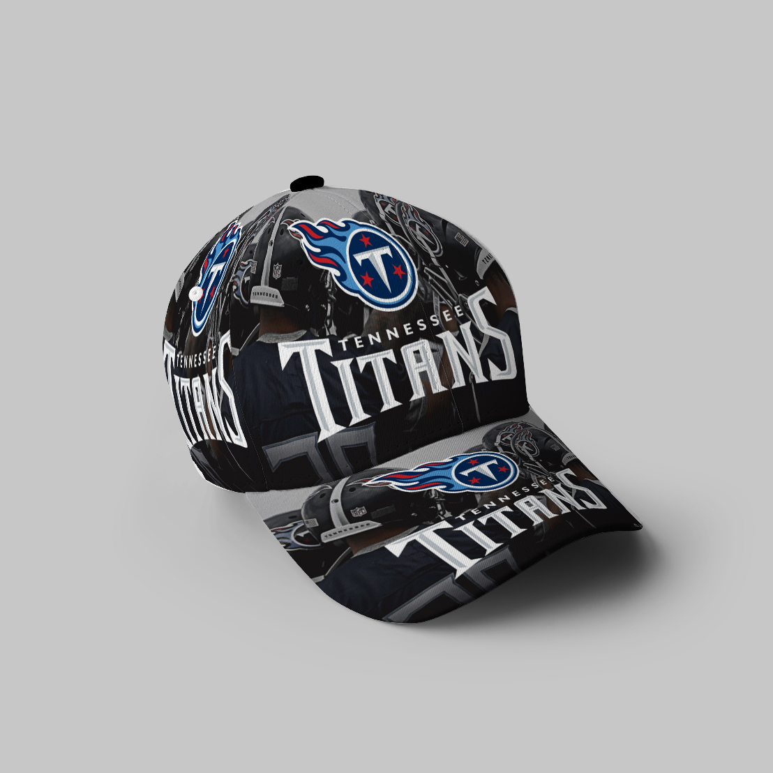 Tennessee Titans Emblem V21 3D Printing Baseball Cap Classic Hat