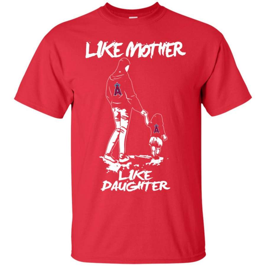 Like Mother Like Daughter Los Angeles Angels T Shirts