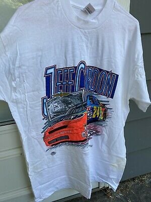 Vintage Jeff Gordon Brickyard 400 Nascar Racing T Shirt  1995 Winston Cup 5832