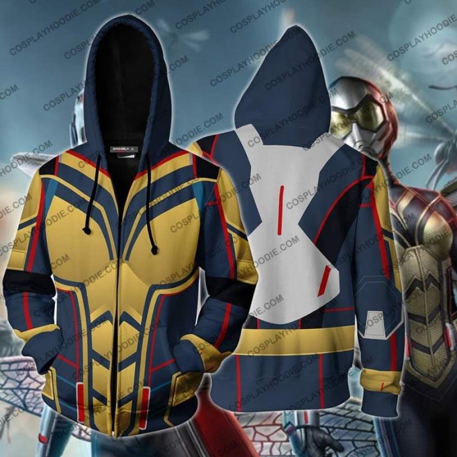 The Wasp Hoodie Cosplay Jacket Zip Up