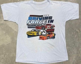 1989 Vintage Hendrick Motorsports Nascar Winston Cup Tee –  T-shirt 2734