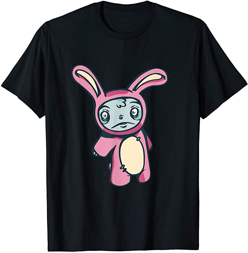 Cute Zombie Bunny T-Shirt