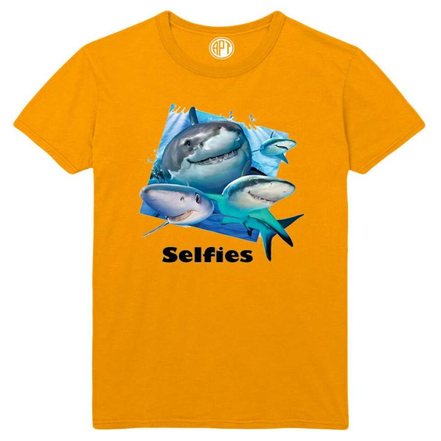 Shark’s Selfie Printed T-Shirt Tall