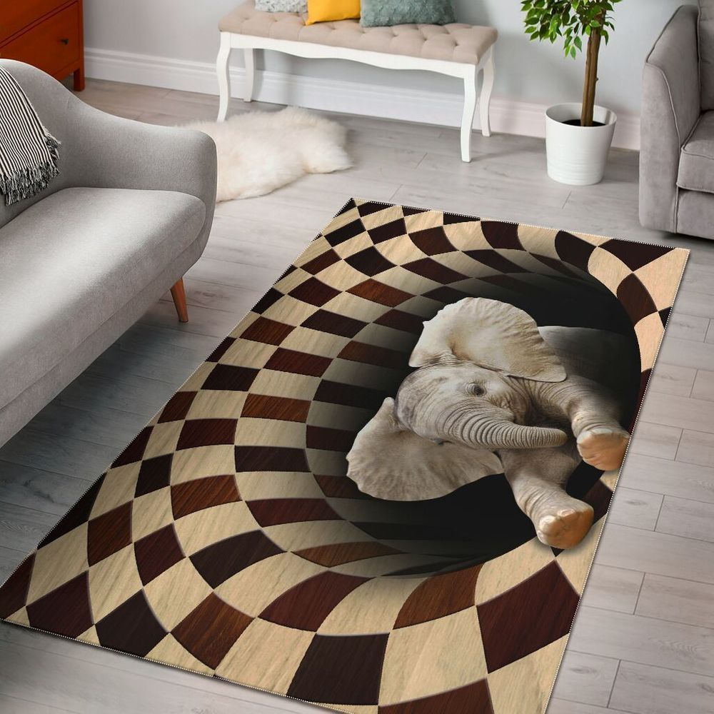 TDT232009A12SC ELEPHANT HOLE 3D CARPET YY