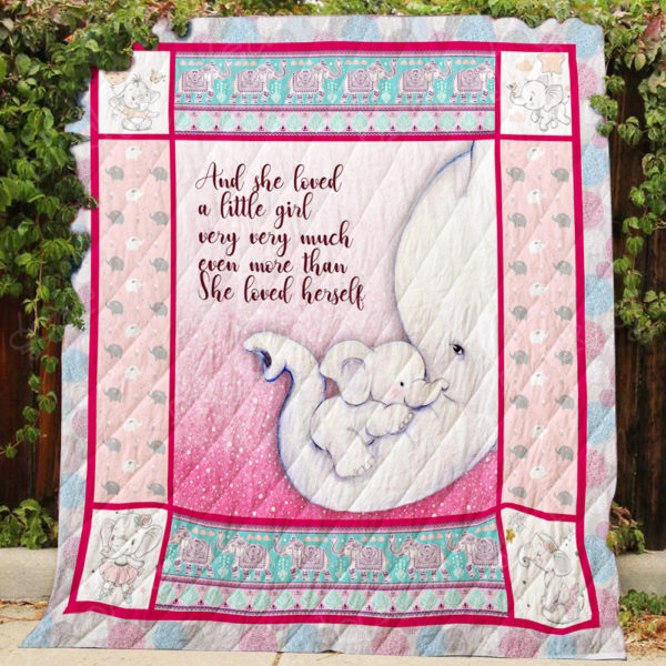 And She Loved A Little Girl Very Very Much Quilt  35+ Customer Reviews