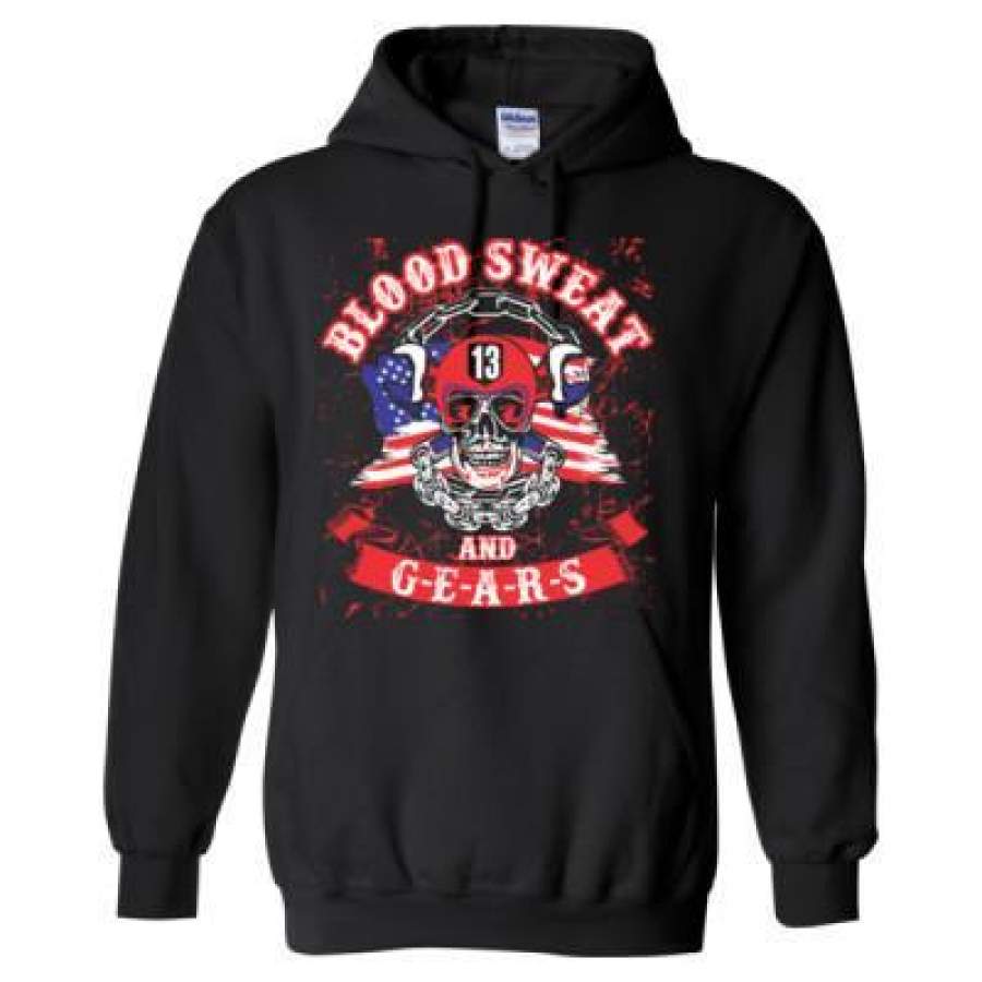 AGR Blood Sweat And Gears – Heavy Blend™ Hooded Sweatshirt