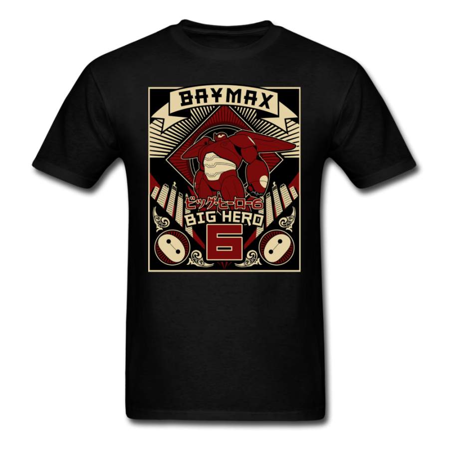 Big Hero Baymax Poster Men’S T-Shirt