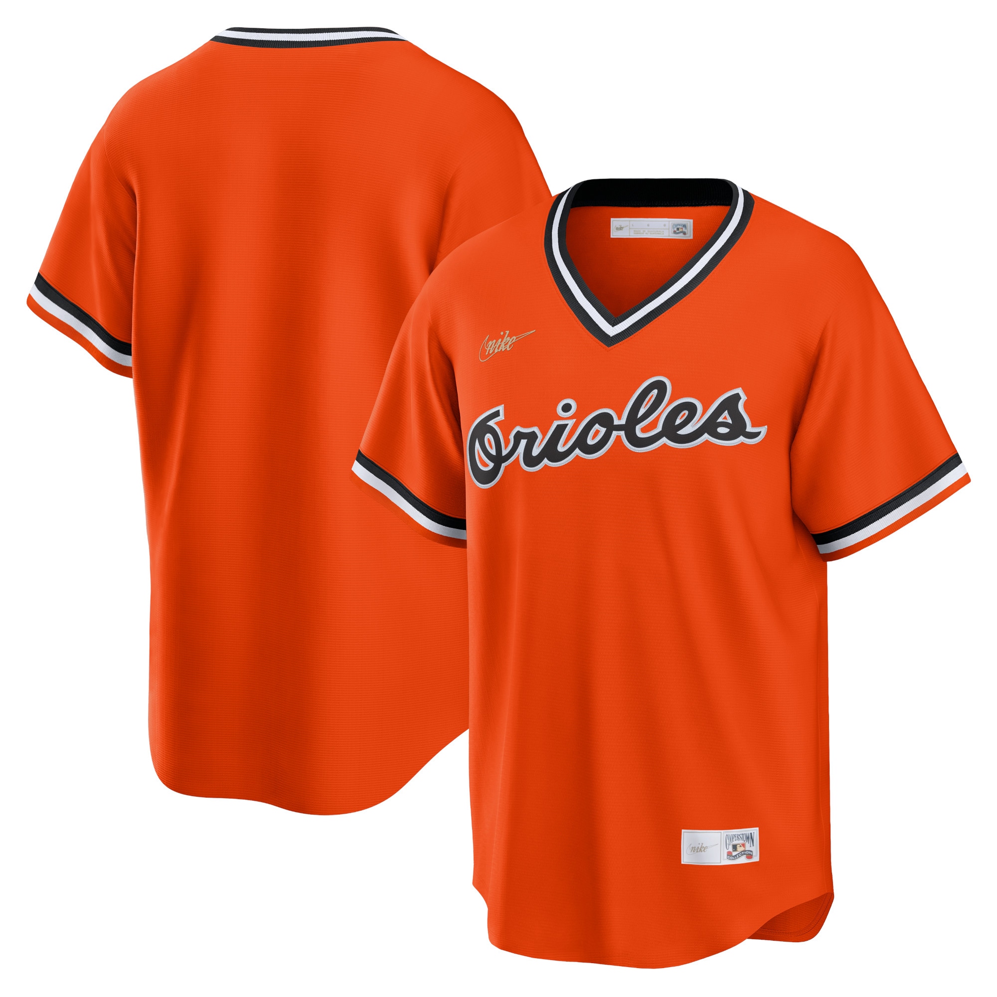 Men’s Baltimore Orioles Orange Alternate Cooperstown Collection Team Jersey