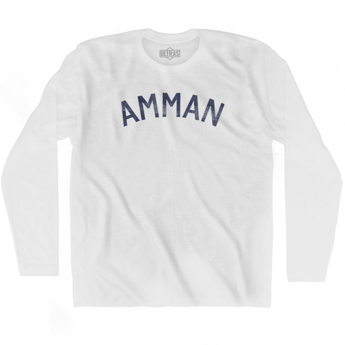 Amman Vintage Adult Cotton Long Sleeve T-shirt