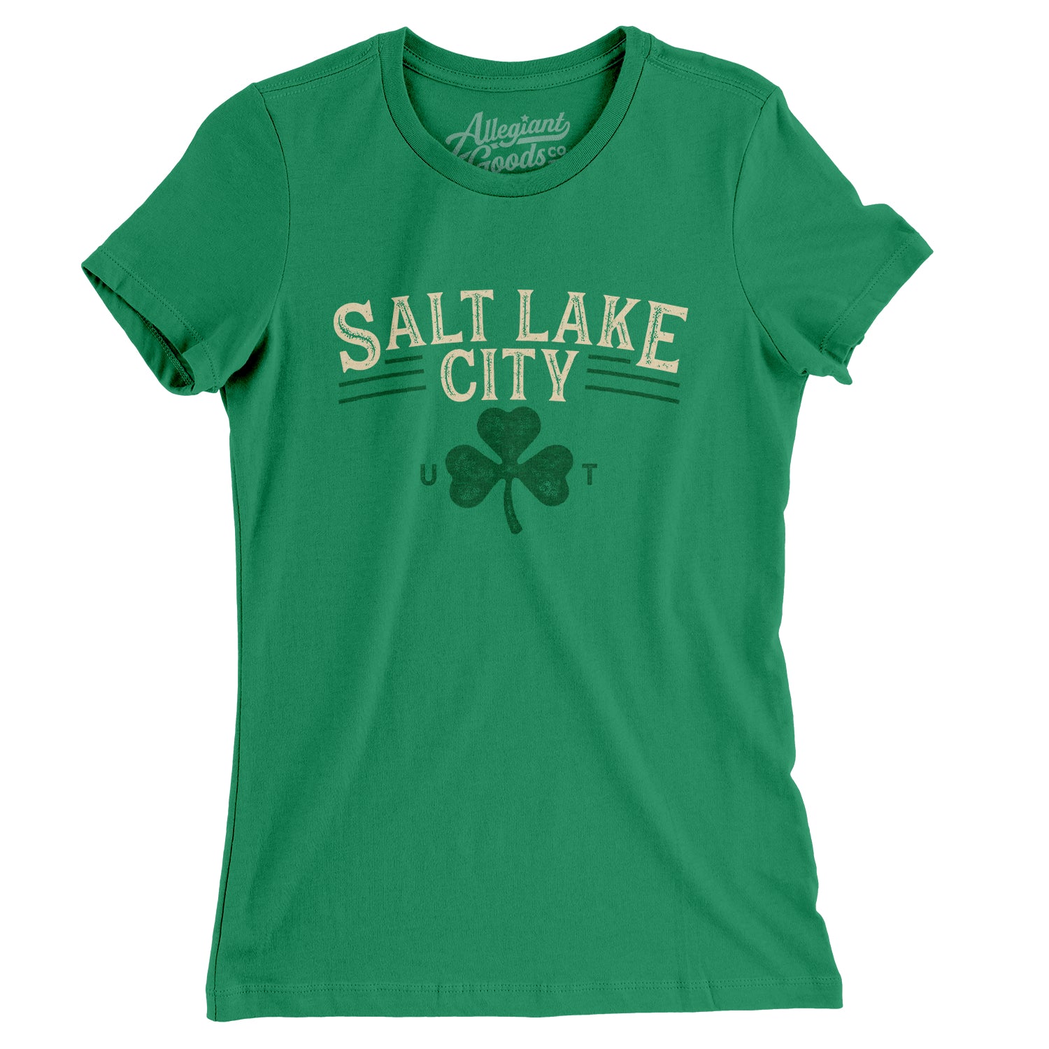 Salt Lake City Utah St Patrick’s Day Women’s T-Shirt