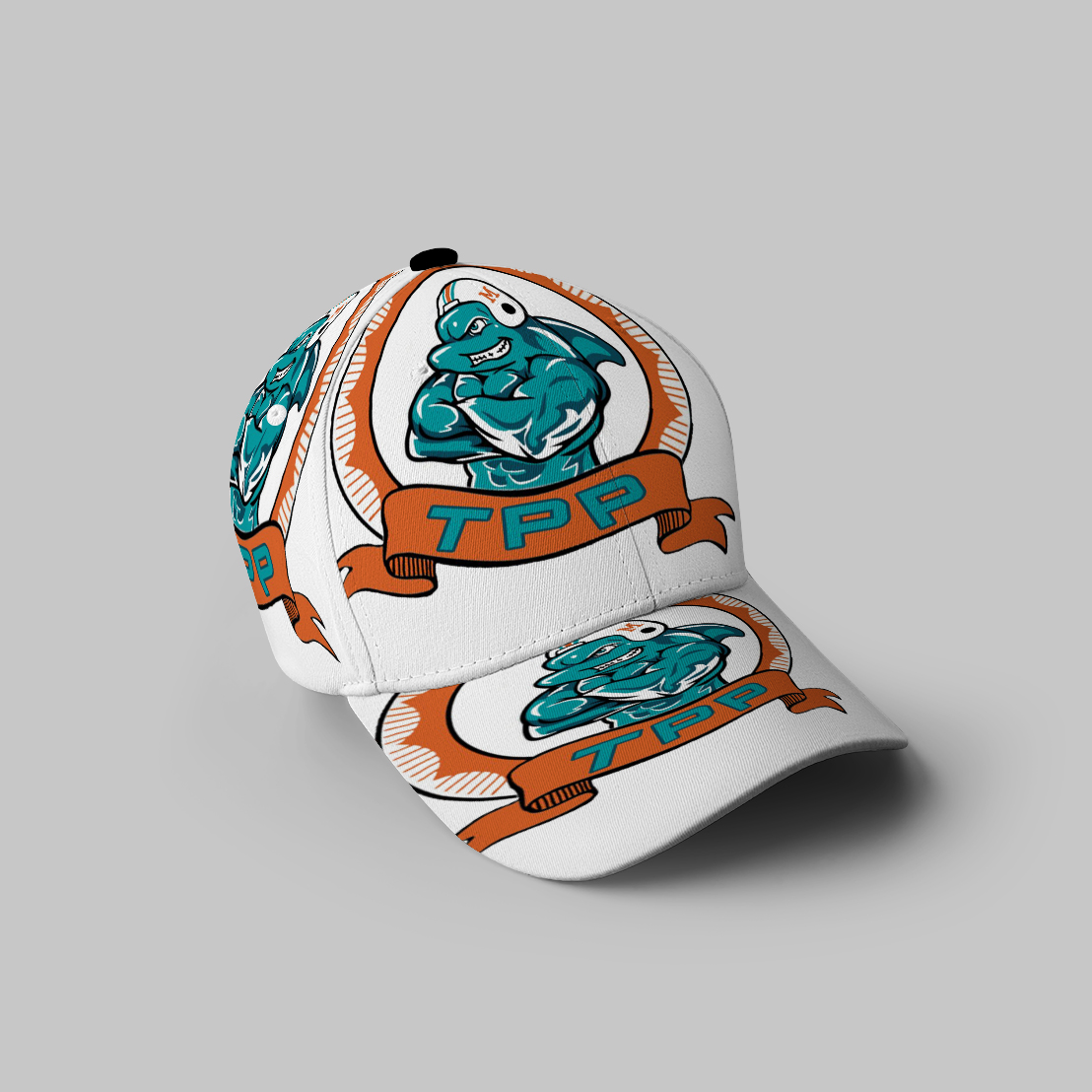 Miami Dolphins Logo 15 3D Printing Baseball Cap Classic Hat