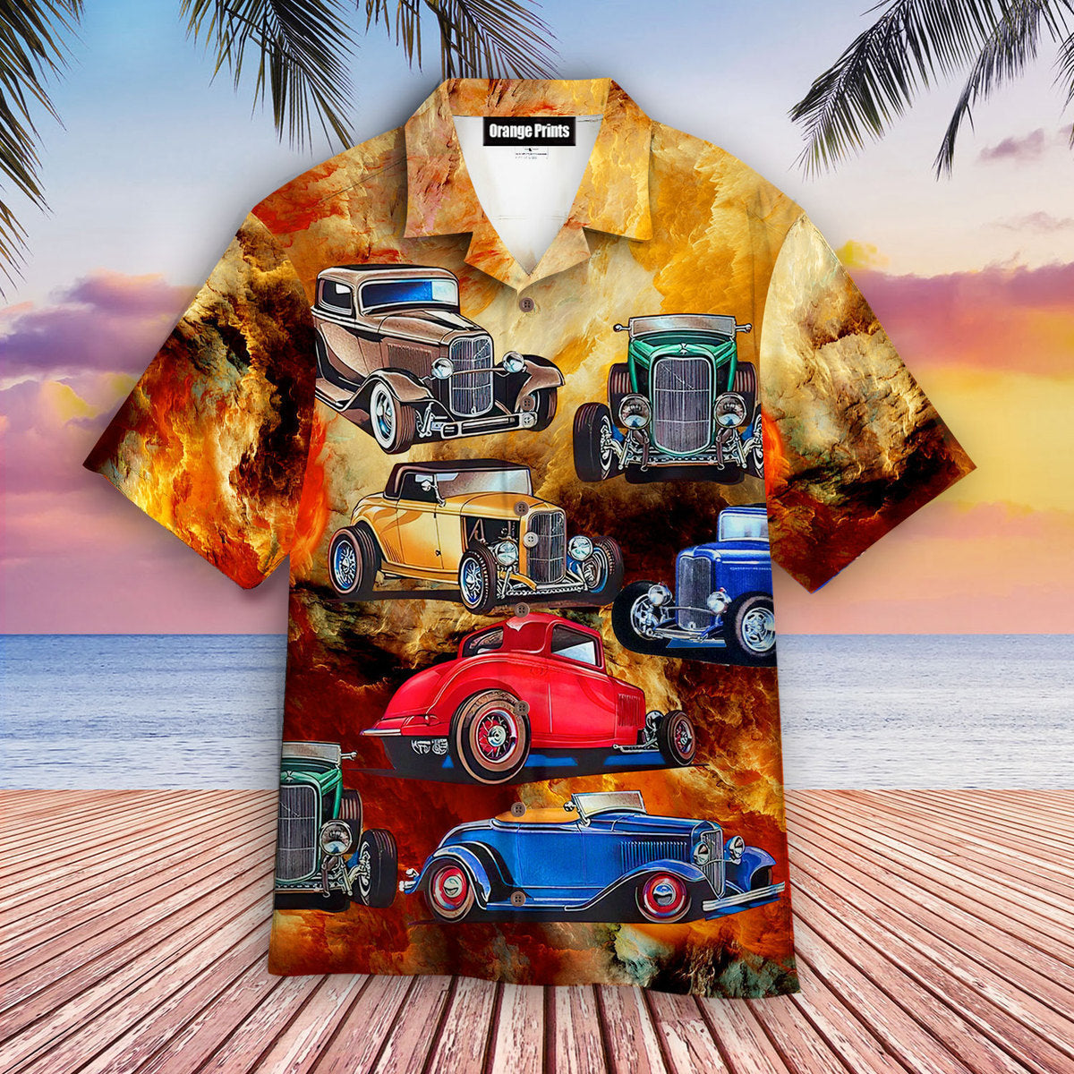 Hot Rod Hawaii Shirts For Men Women Ha29440