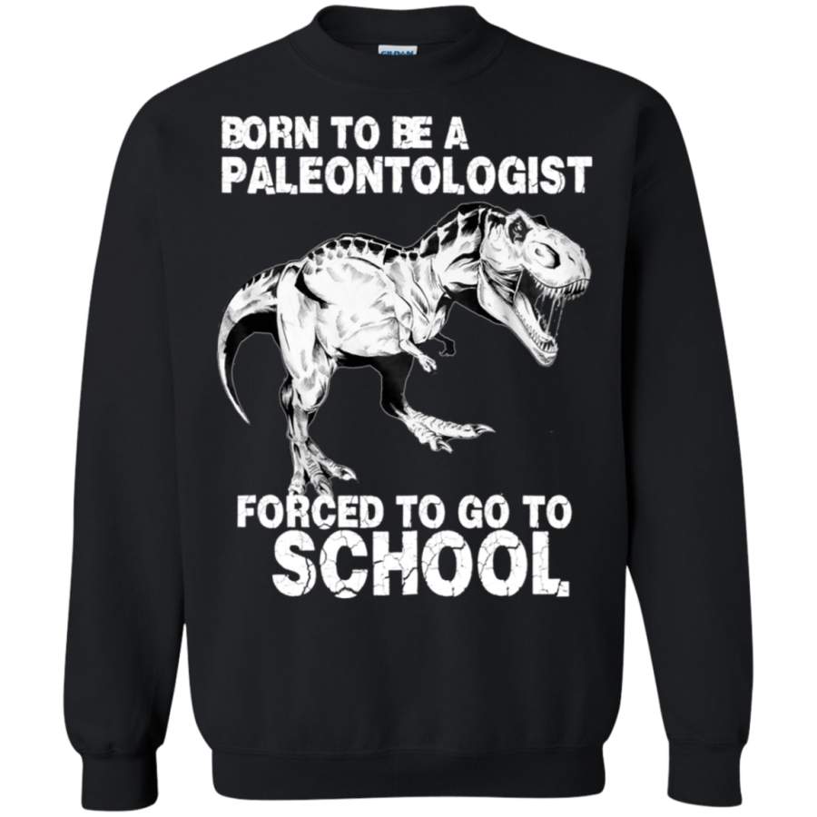 AGR Born to be a PALEONTOLOGIST Forced to go to school Sweatshirt