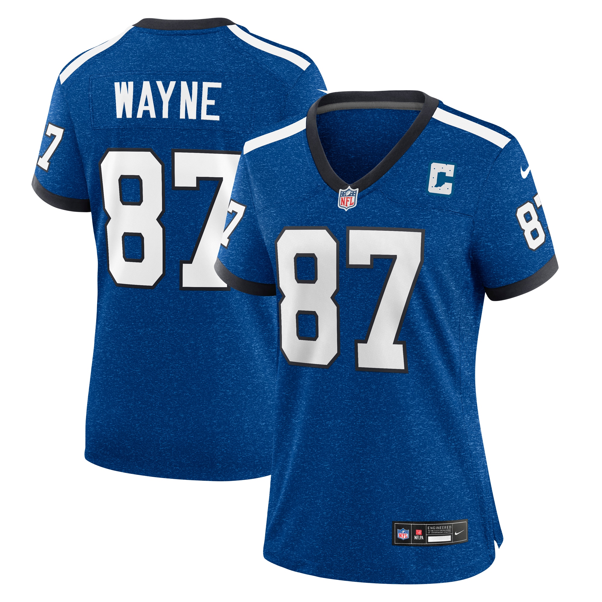 Reggie Wayne Indianapolis Colts Women's Indiana Nights Alternate Game Jersey – Royal