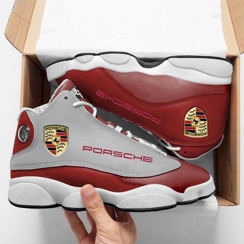 Porsche Ag Logo Air Jordan 13 Printing Shoes Sneaker